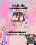 Mallrat Muse With Cherry Gloss Confidence Digital Art Print (W/ Free Mystery Print)